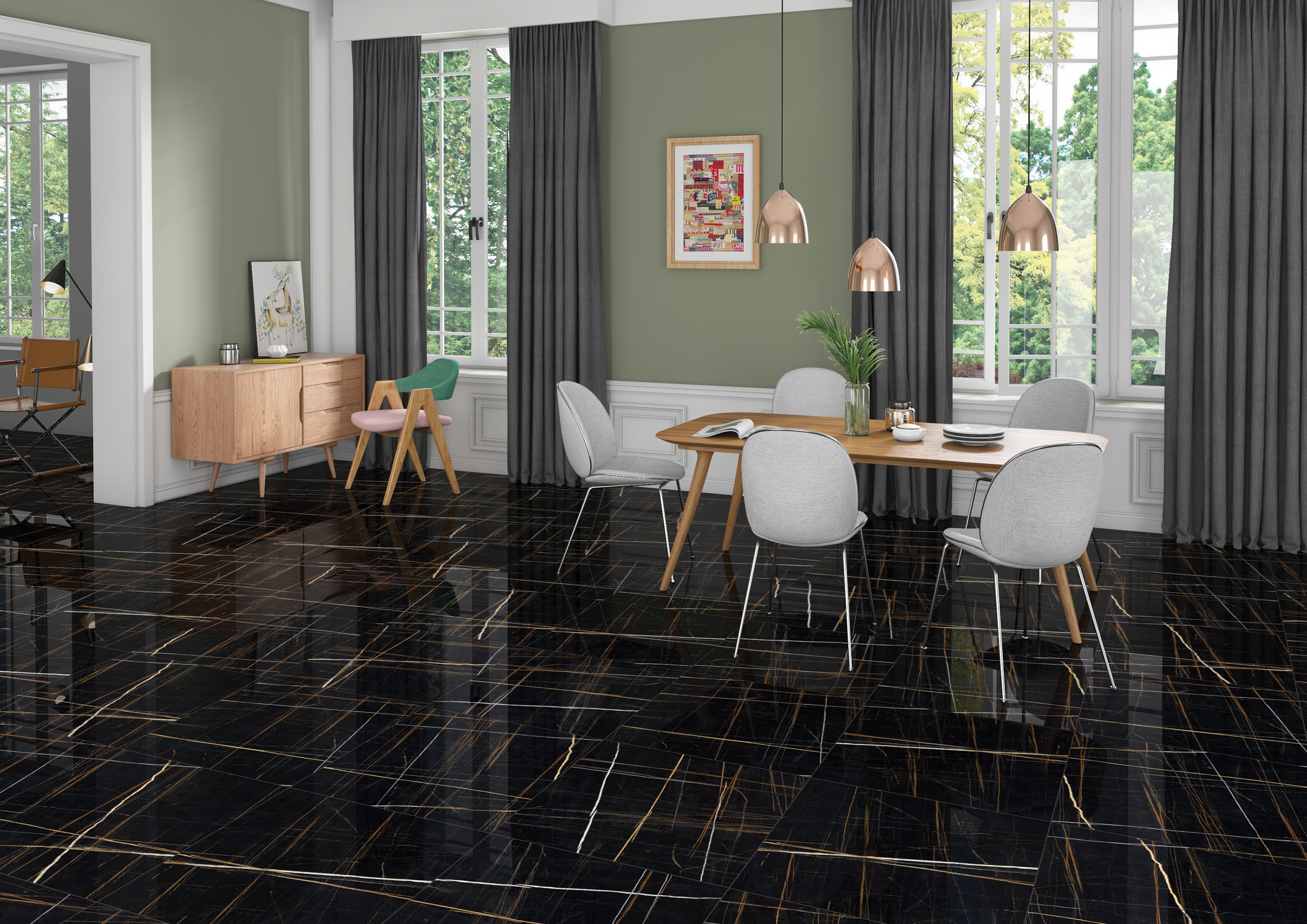 600x600 Vitrified Floor tiles
